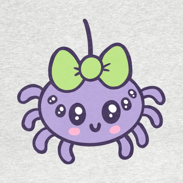 Kawaii Spider by Alexandra Franzese